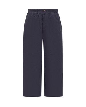 MONCLER GENIUS DONALD GLOVER Stylish Paintntaloni Pants For Fall 2025 - Blue