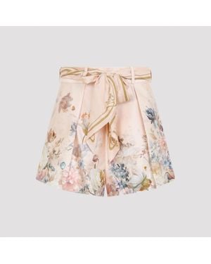 Zimmermann Valiant Tuck Short - Natural