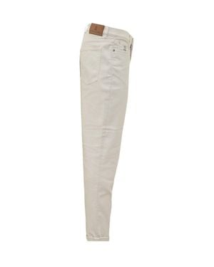 Brunello Cucinelli Painted Jeans - White