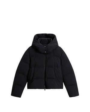 Woolrich Madison Short Down Jacket - Black