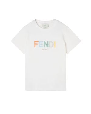 Fendi Junior T-Shirt - White