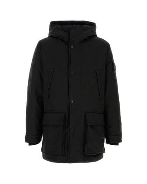 Stone Island Down Jacket - Black
