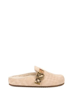 Burberry Mules Urchin - Natural