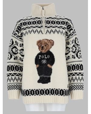 Polo Ralph Lauren Signature Polo Knit Sweater - Metallic