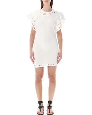 Isabel Marant Isabel Marant Etoile Marant Étoile Orlane Cotton Dress - White