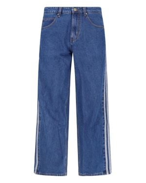 adidas 100% Cotton Denim Jeans - Blue