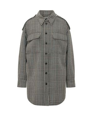 Stella McCartney Sovrashirt Check Overshirt - Gray