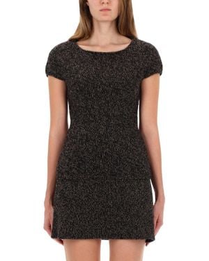 Our Legacy Textured Multicolored Knit Top - Black