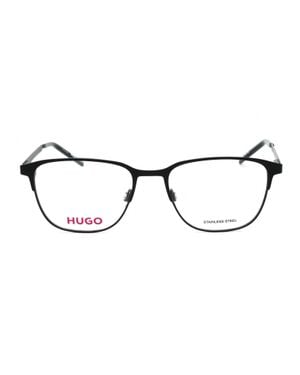 HUGO Sleek Rectangular Eyeglasses 54Mm Size - Brown