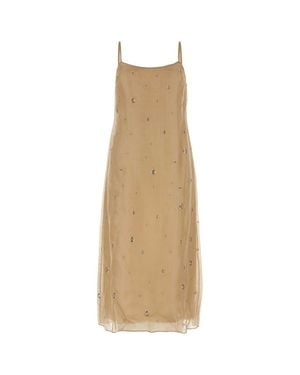Prada Organza Dress - Natural