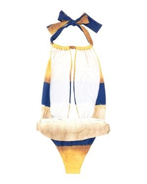 Alberta Ferretti Tie-Dye Swimwear - Blue