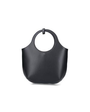 Courreges Structured Tote Bag - Blue