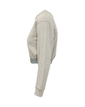 KENZO Cropped Sweatshirt - Gray
