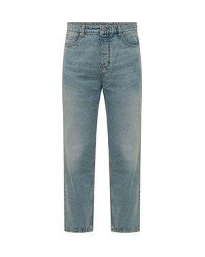 Ami Paris Tapered Fit Jeans - Blue
