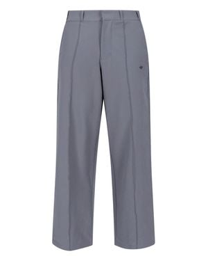adidas Performance Pants With Recycled Stretch Fabric - Blue