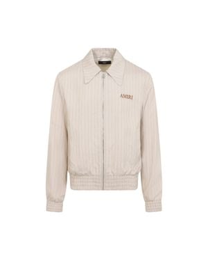 Amiri Light Stripes Jacket - White