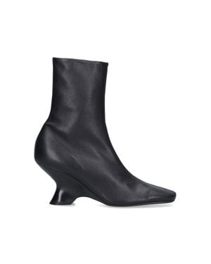 Dries Van Noten 100% Leather Boots - Black