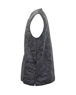 Barbour Gilet Quilt Vest With Zip - Blue