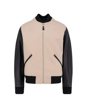 Givenchy Sophisticated Bomber Jacket Size 48 - Natural