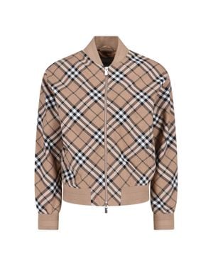 Burberry Light And Natural Wool-Blend Jacket