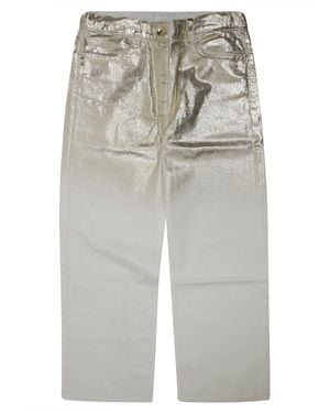 Patrizia Pepe Mini Trendy Pants For Kids - Gray