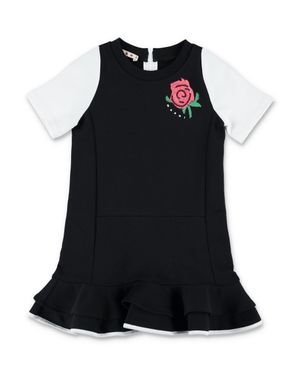 Marni Chic Mini Dress For Girls - Black