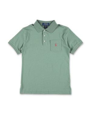 Polo Ralph Lauren Classic Polo Mini Tee For Boys - Green