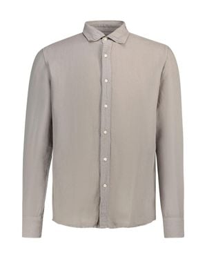 Deperlu Classic Mini Button-Up Shirt For - Gray
