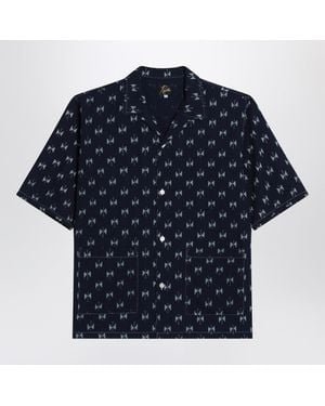 Needles Denim Shirt With Bow Ties - Blue