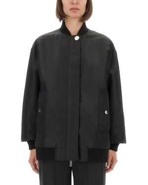 Sportmax Max Mara Zebu Bomber Jacket - Black