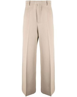 Ami Paris Wide Leg Pants - Natural