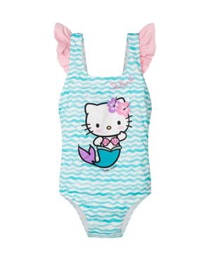 MC2 Saint Barth One-Piece Swimsuit With Ruched Spaghetti Straps And Print - Blue