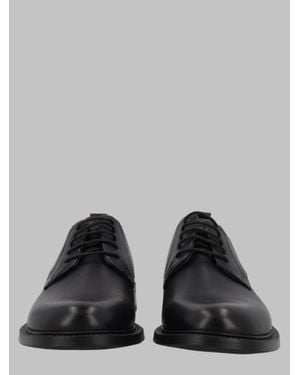 HUGO Leather Derby Shoes - Black