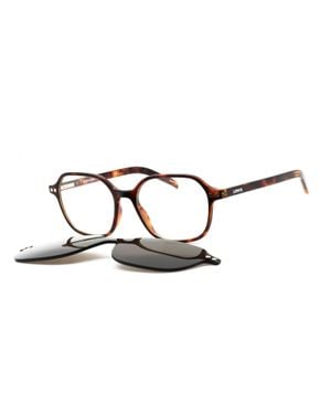Levi's Lv 124/Cs Round Plastic Sunglasses - White