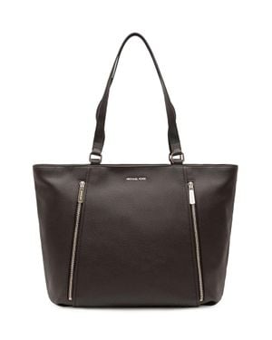 MICHAEL Michael Kors Large Zip Tote Handbag - Black