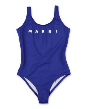 Marni Girls' One-Piece Mini Swimsuit - Blue