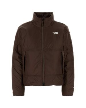 The North Face Nylon Padded Jacket - Brown