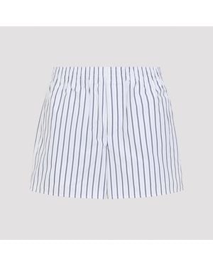 Ami Paris Ami Elasticated Shorts - Blue
