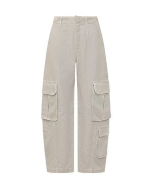 Agolde Ambika Utility Jeans - White