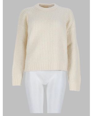 MICHAEL Michael Kors Crewneck Knit Sweater - White