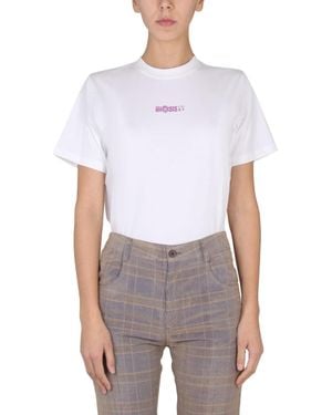 McQ Logo Crew Neck T-Shirt - White