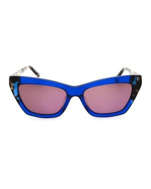 DKNY Cat Eye Sunglasses - Blue