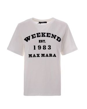 Max Mara Effortless Chic Cotton Knit T-Shirt - Gray