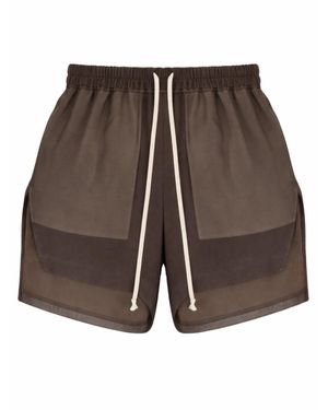Rick Owens Boxers Shorts - Brown