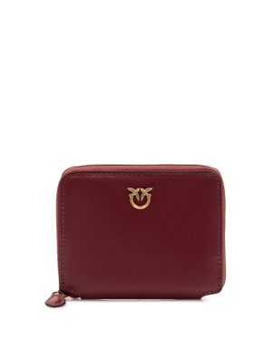 Pinko Mini Zip Around Wallet - Purple