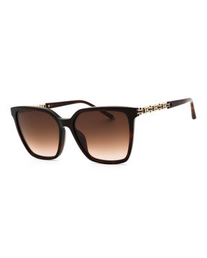 ESCADA Rectangular Acetate Sunglasses - Brown