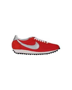 Nike 100% Leather Bright Sneakers - Red