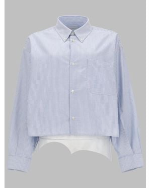 A.P.C. A. P.C. Organic Cotton Shirt - Blue