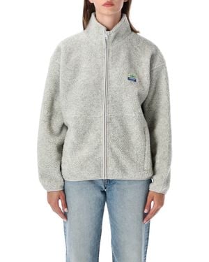 American Vintage Fleece Zip Jacket - Gray