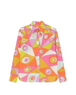 PUCCI Classic Button-Down Shirt - Pink